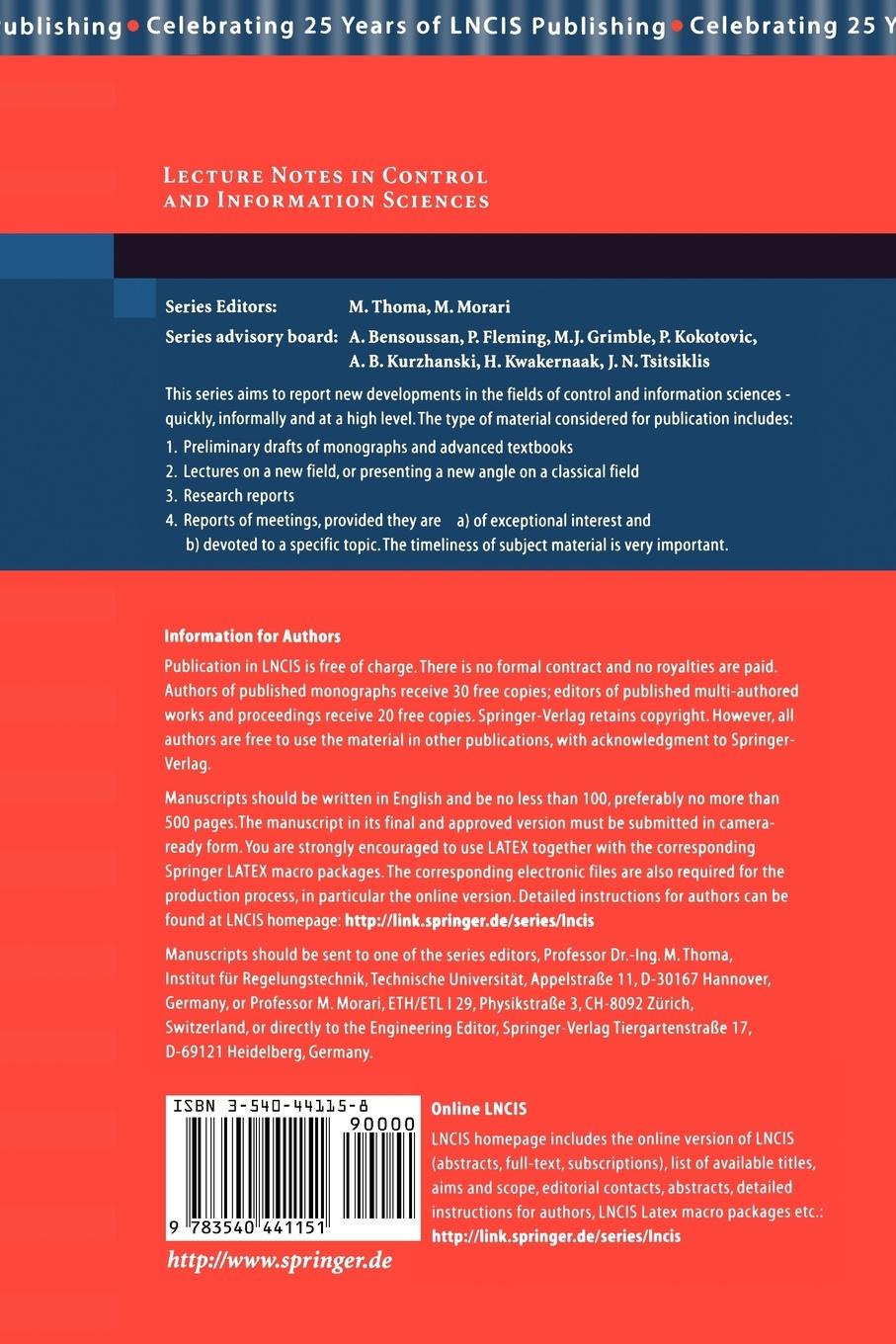 Rückseitencover Control of Sandwich Nonlinear Systems