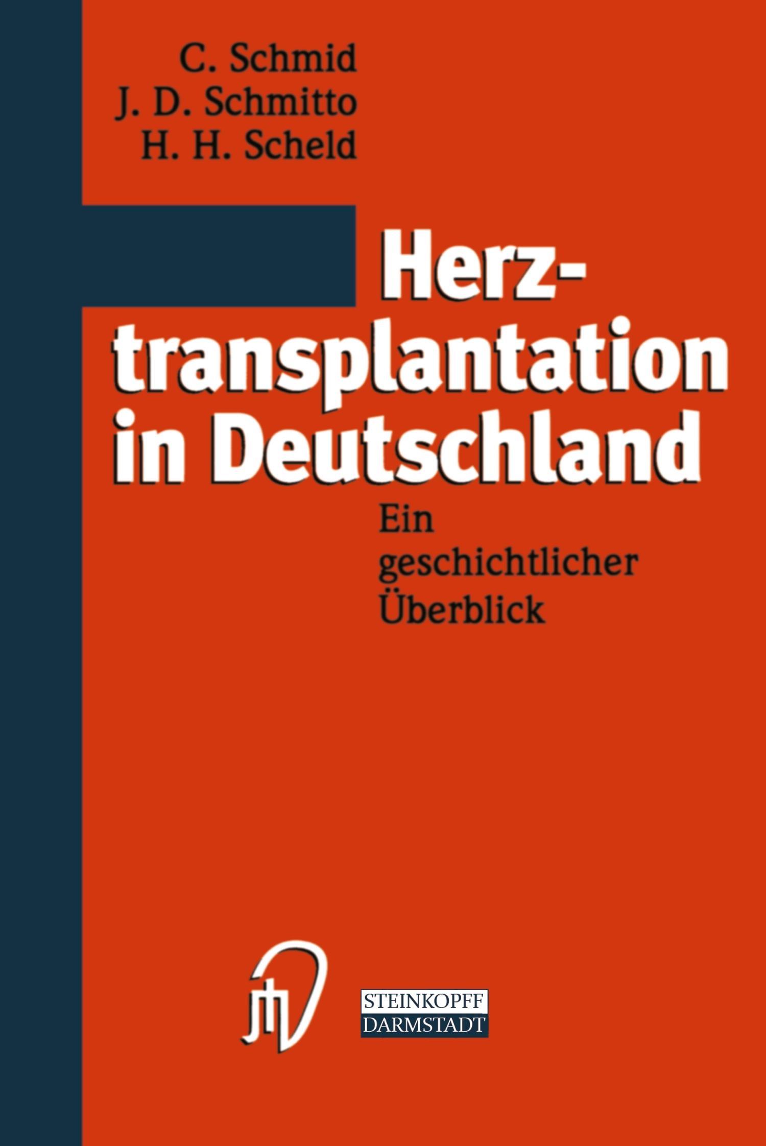 Vorderes Coverbild Herztransplantation in Deutschland