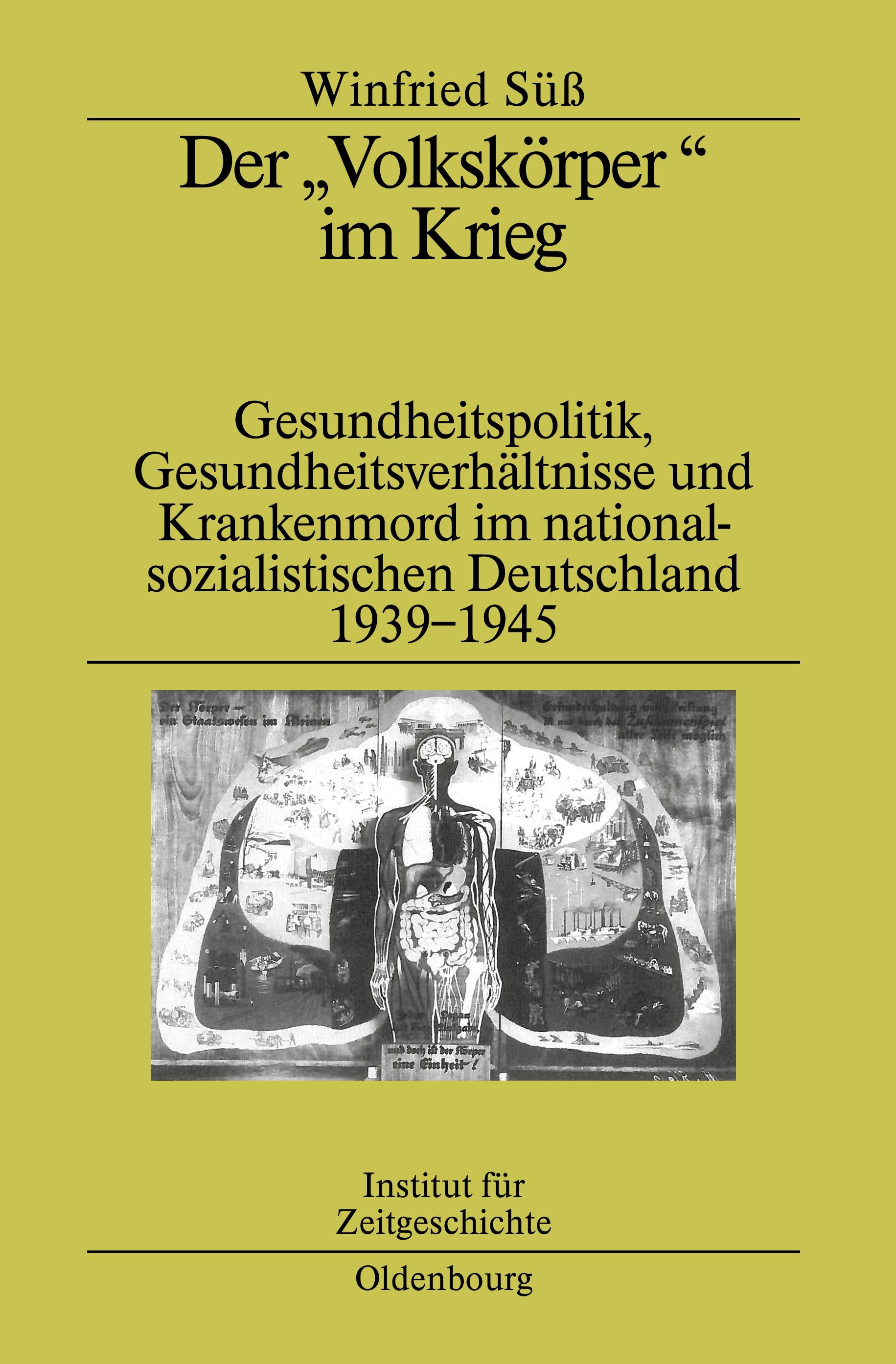 Vorderes Coverbild Der "Volkskörper" im Krieg