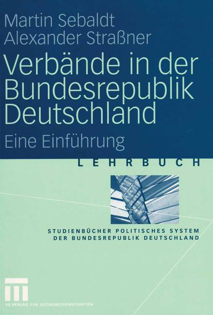 Vorderes Coverbild Verbände in der Bundesrepublik Deutschland