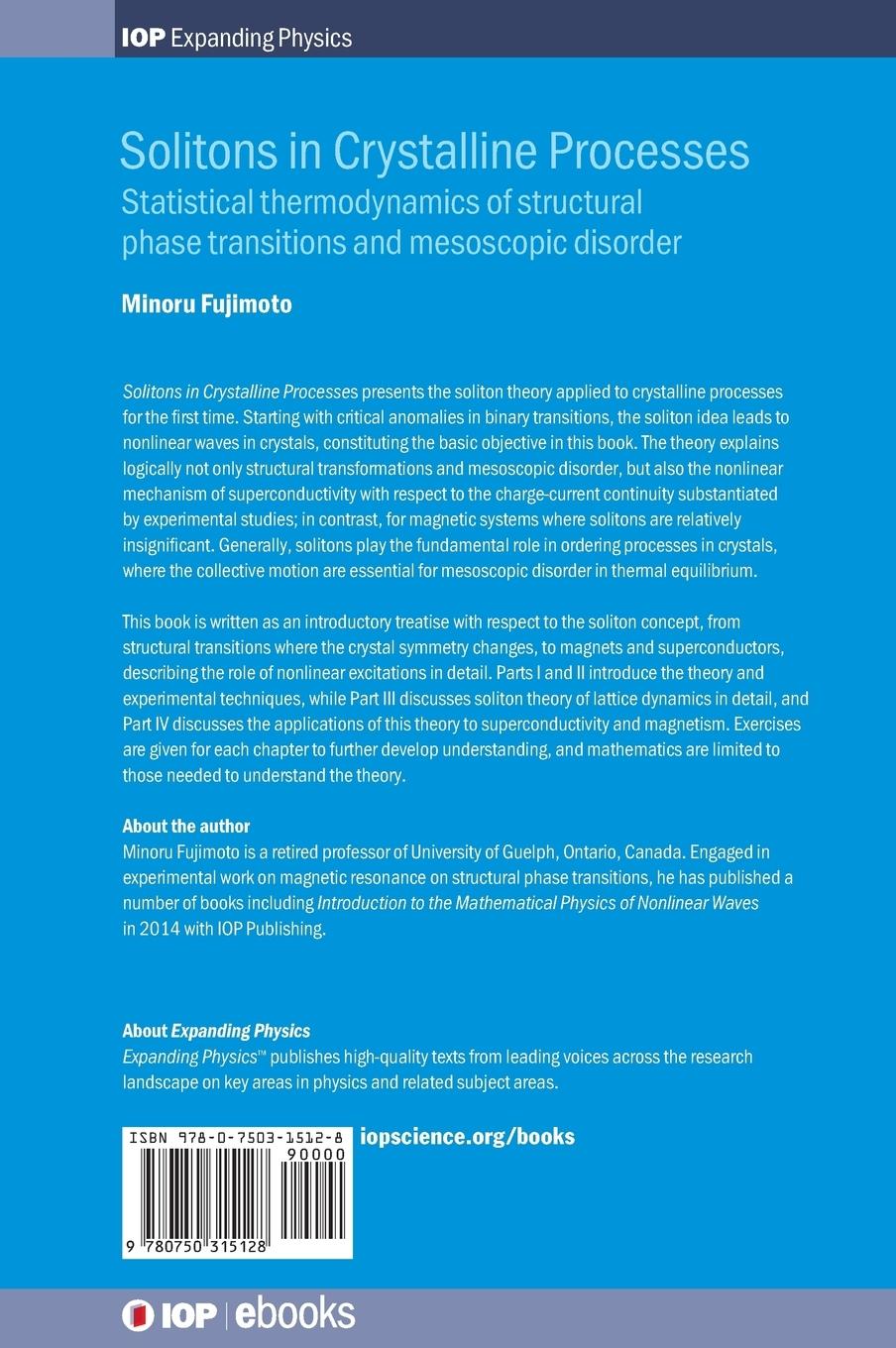 Rückseitencover Solitons in Crystalline Processes