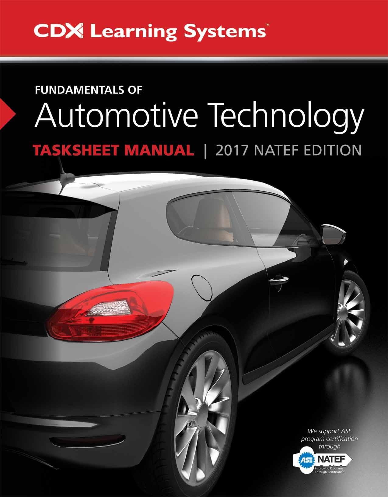 Vorderes Coverbild Fundamentals of Automotive Technology Tasksheet Manual