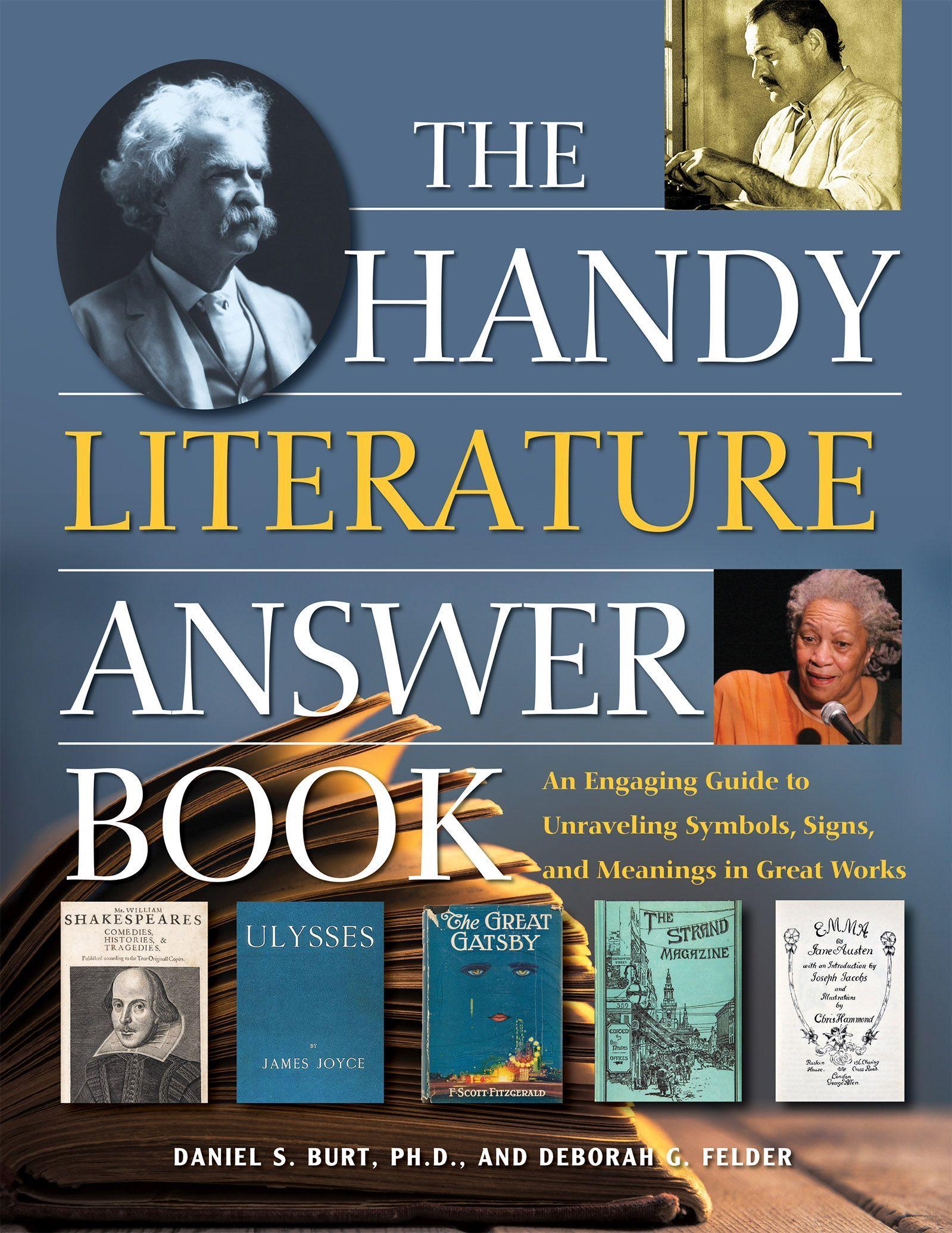 Vorderes Coverbild The Handy Literature Answer Book