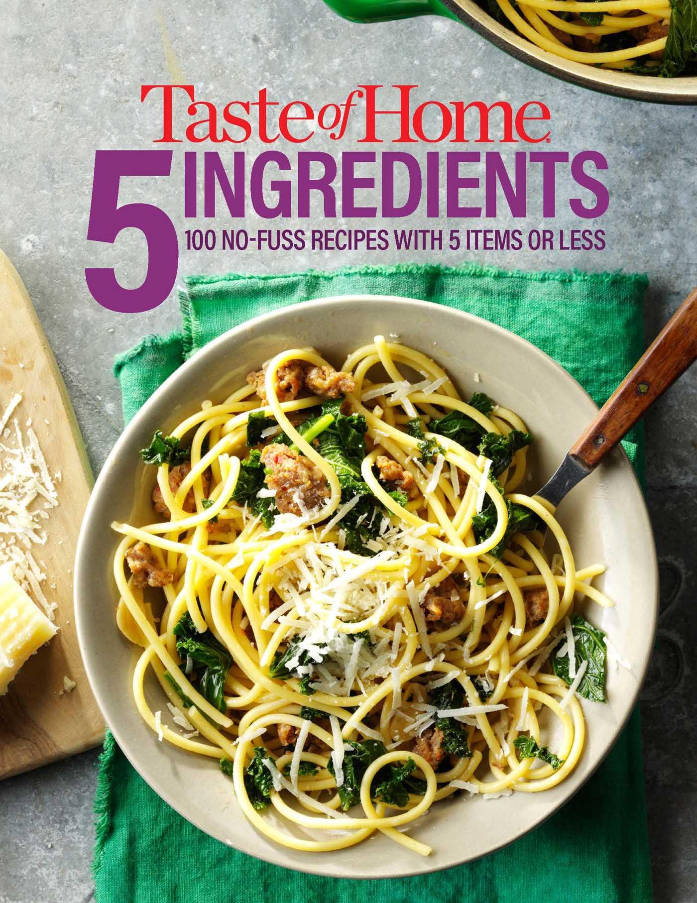 Vorderes Coverbild Taste of Home 5 Ingredient Mini Binder