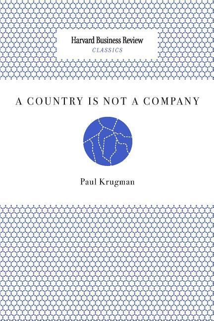 Vorderes Coverbild A Country Is Not a Company