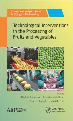 Vorderes Coverbild Technological Interventions in the Processing of Fruits and Vegetables