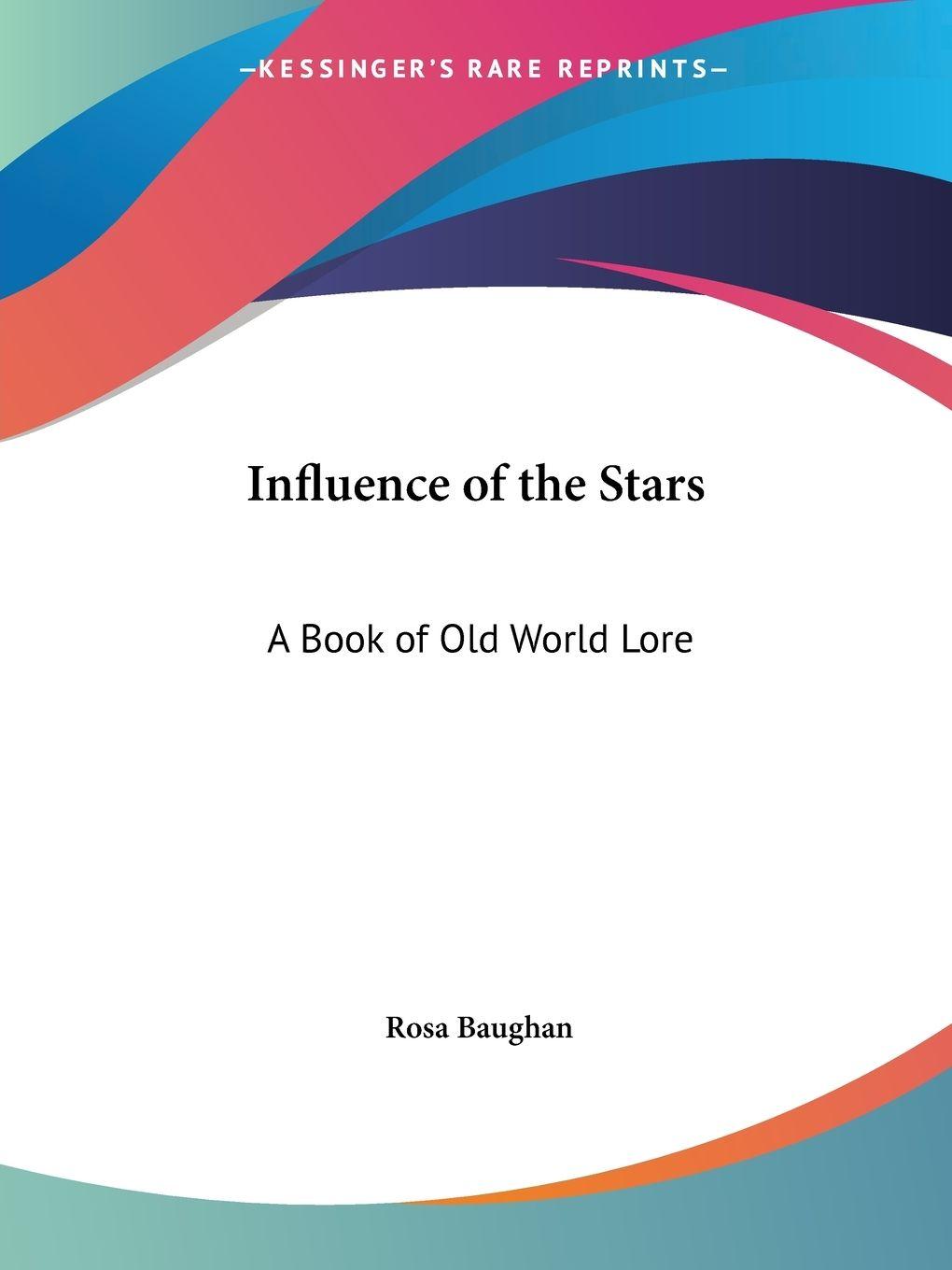 Vorderes Coverbild Influence of the Stars