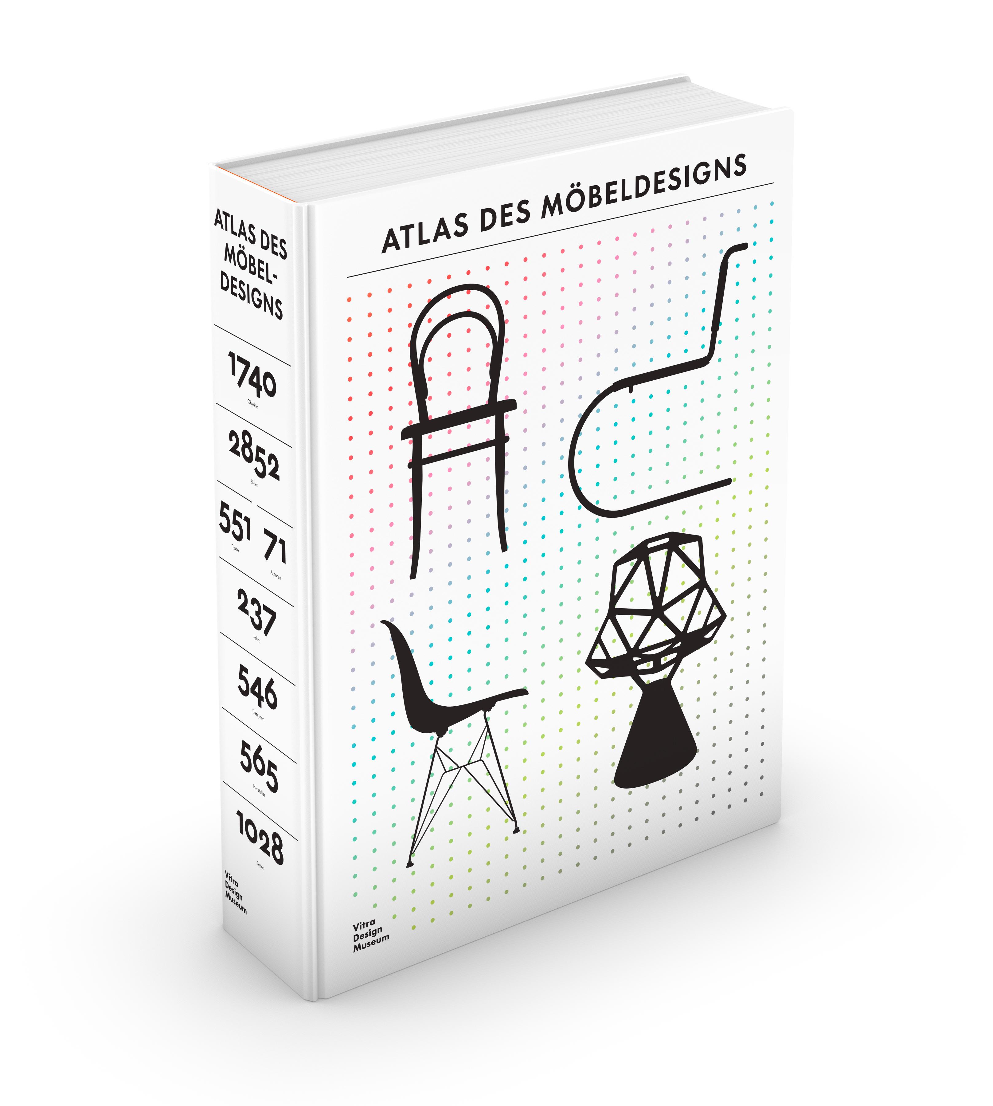 Vorderes Coverbild Atlas des Möbeldesigns