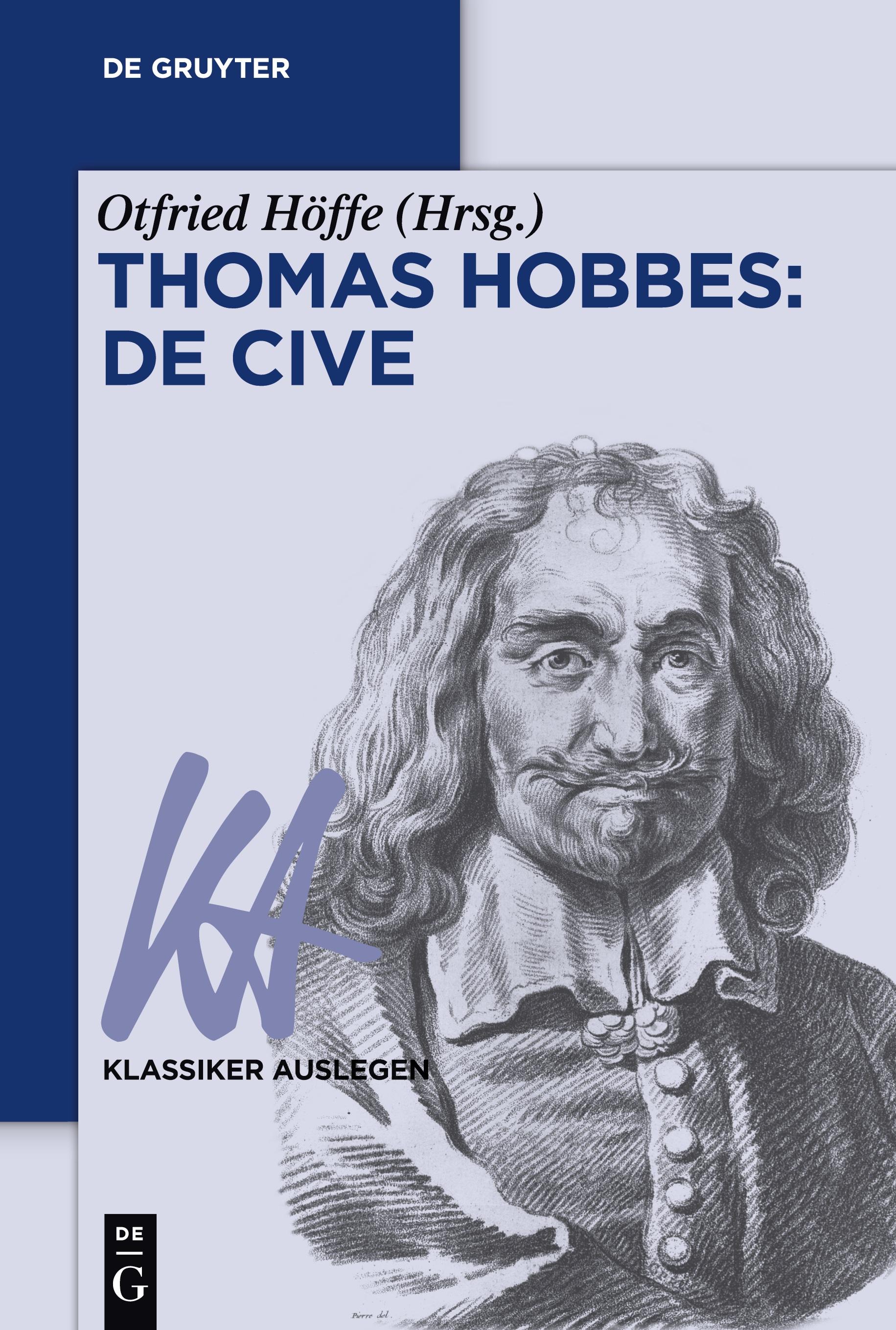Vorderes Coverbild Thomas Hobbes: De cive