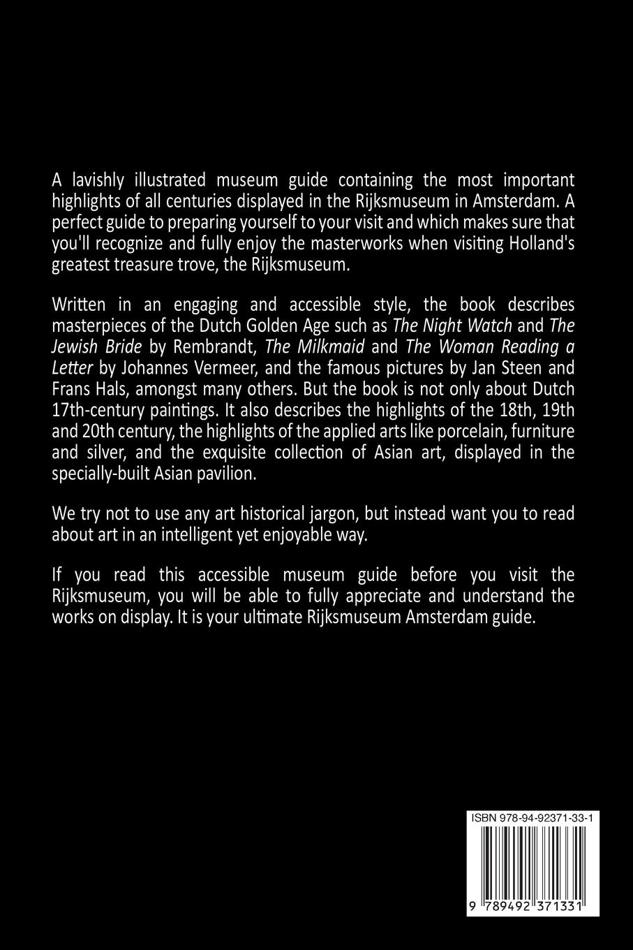 Rückseitencover Rijksmuseum Amsterdam