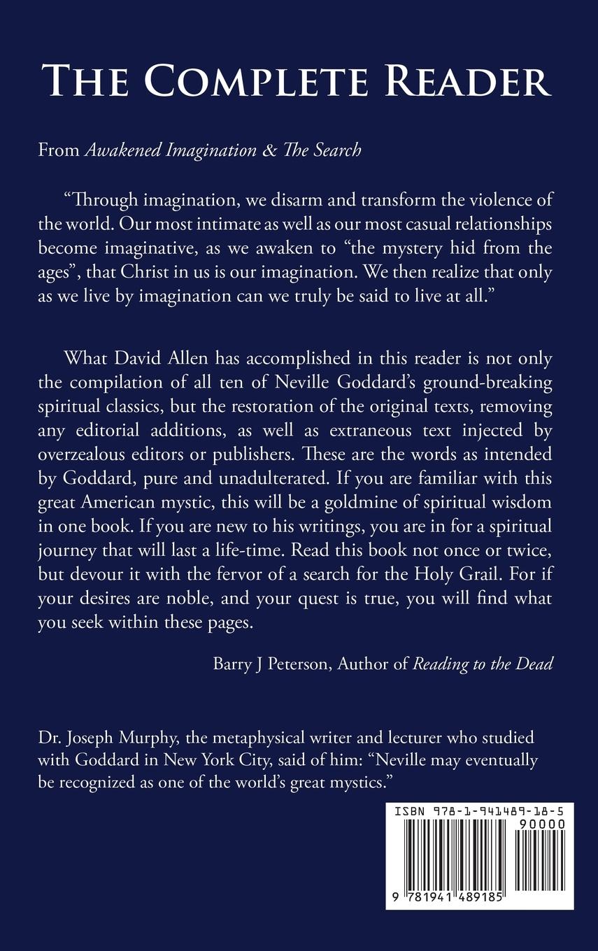 Rückseitencover Neville Goddard