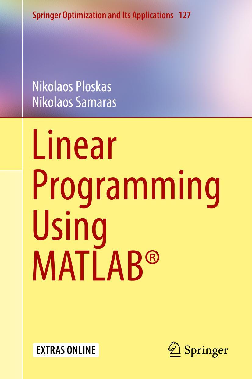 Vorderes Coverbild Linear Programming Using MATLAB®