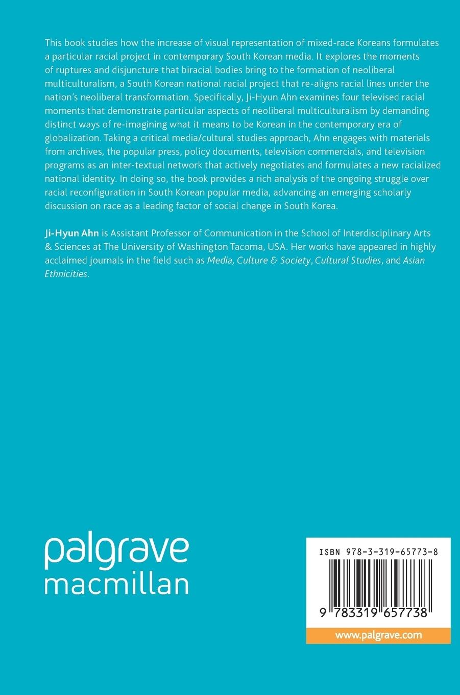Rückseitencover Mixed-Race Politics and Neoliberal Multiculturalism in South Korean Media