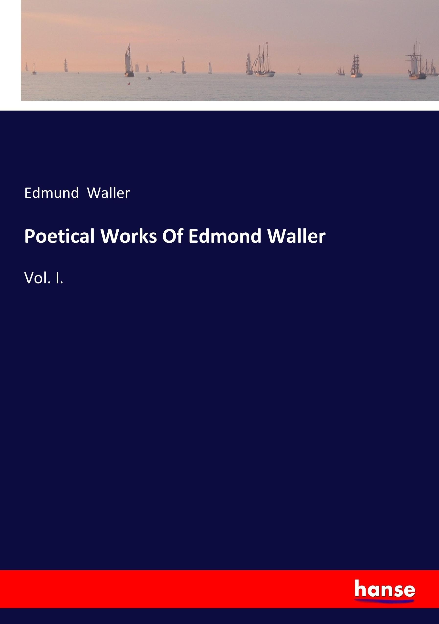 Vorderes Coverbild Poetical Works Of Edmond Waller
