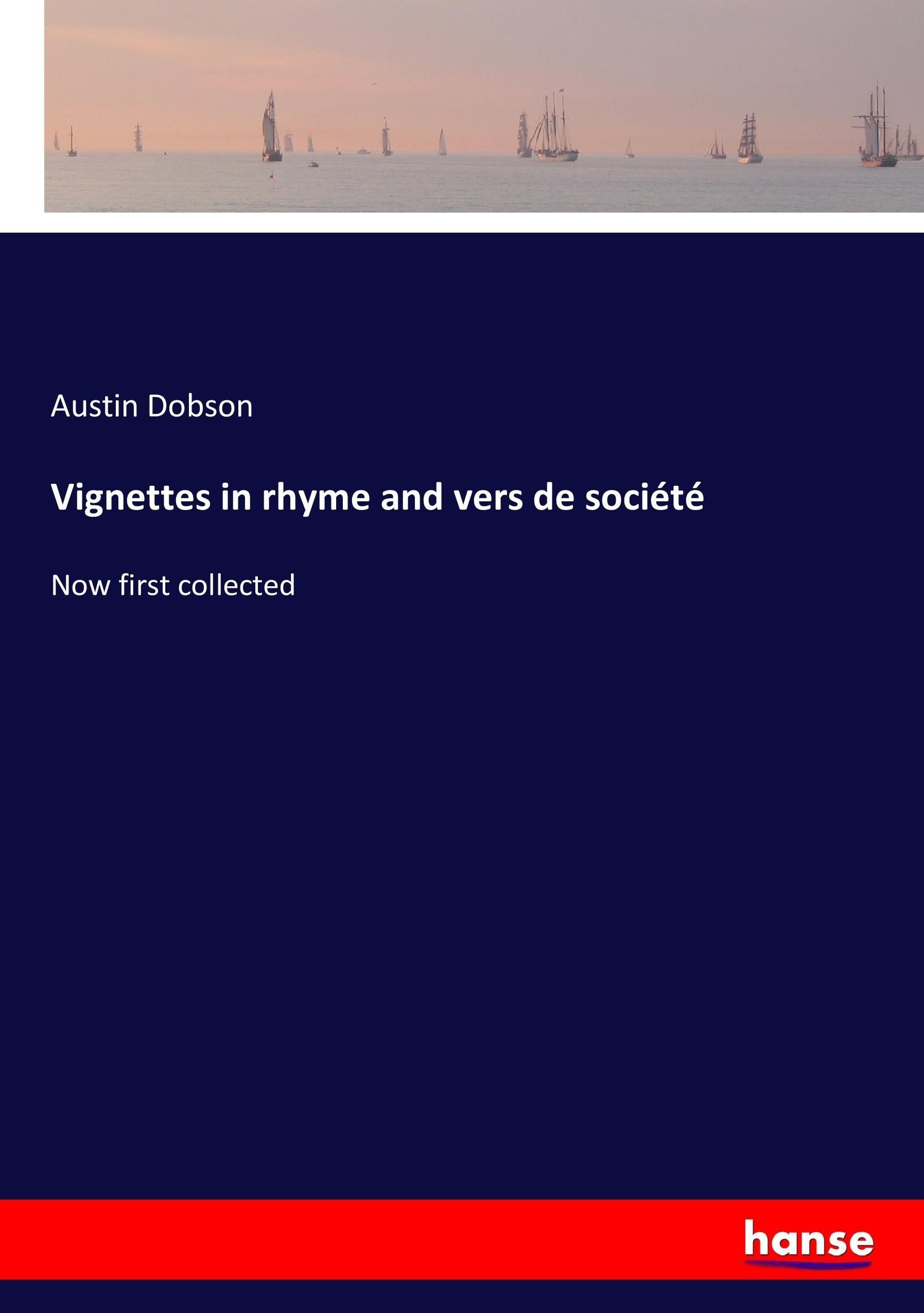 Vorderes Coverbild Vignettes in rhyme and vers de société
