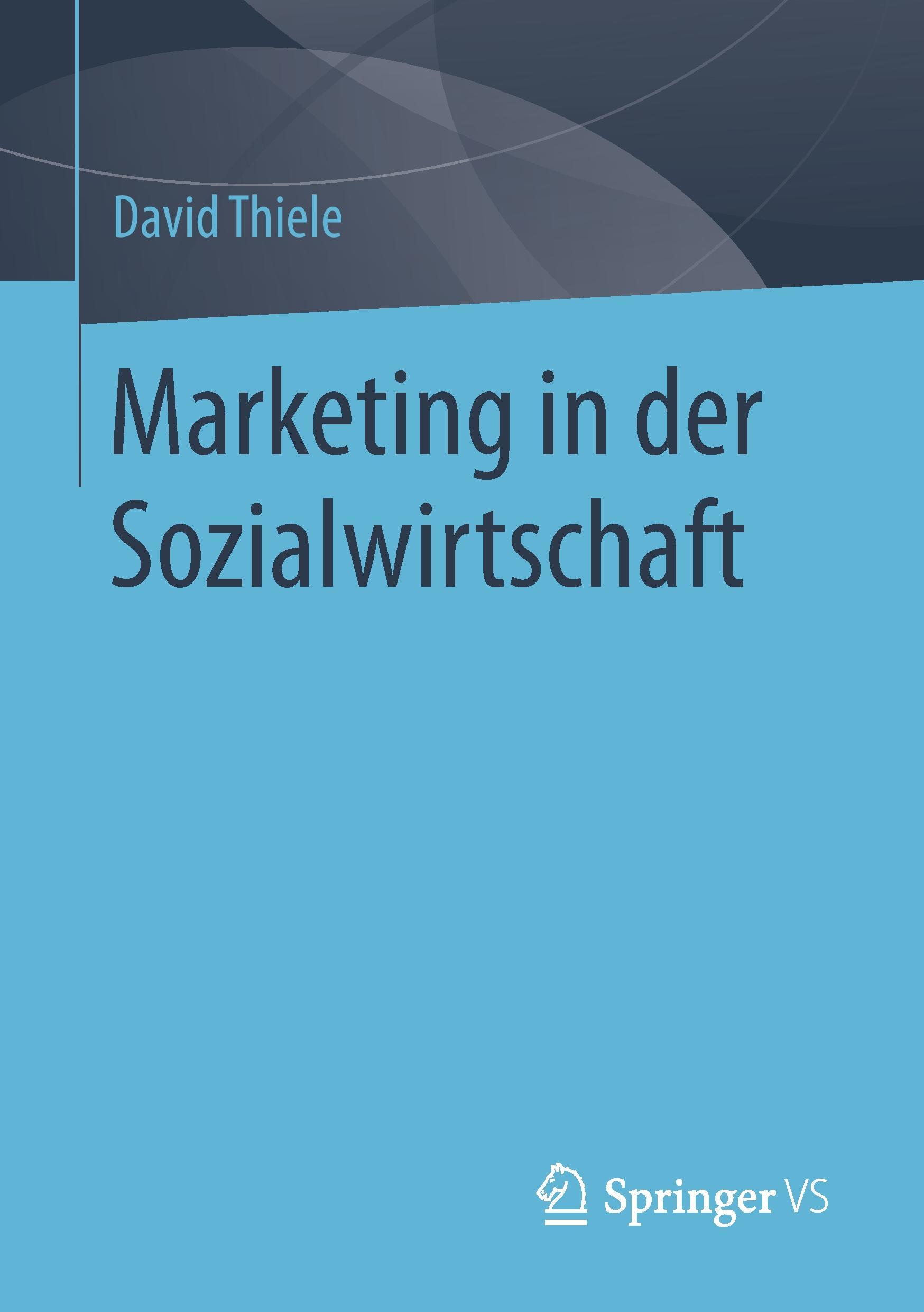 Vorderes Coverbild Marketing in der Sozialwirtschaft
