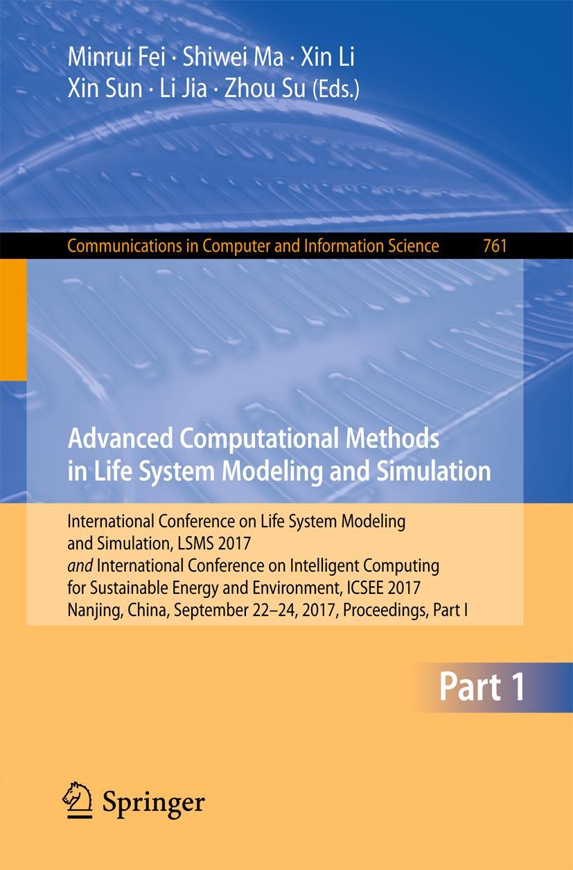 Vorderes Coverbild Advanced Computational Methods in Life System Modeling and Simulation