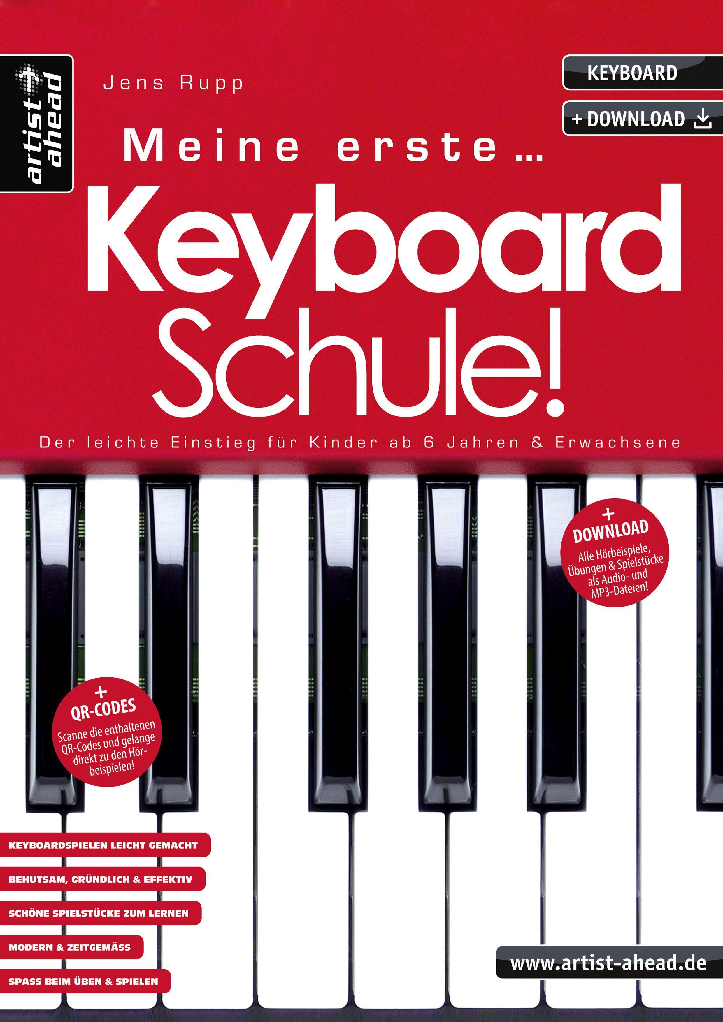 Vorderes Coverbild Meine erste Keyboardschule!