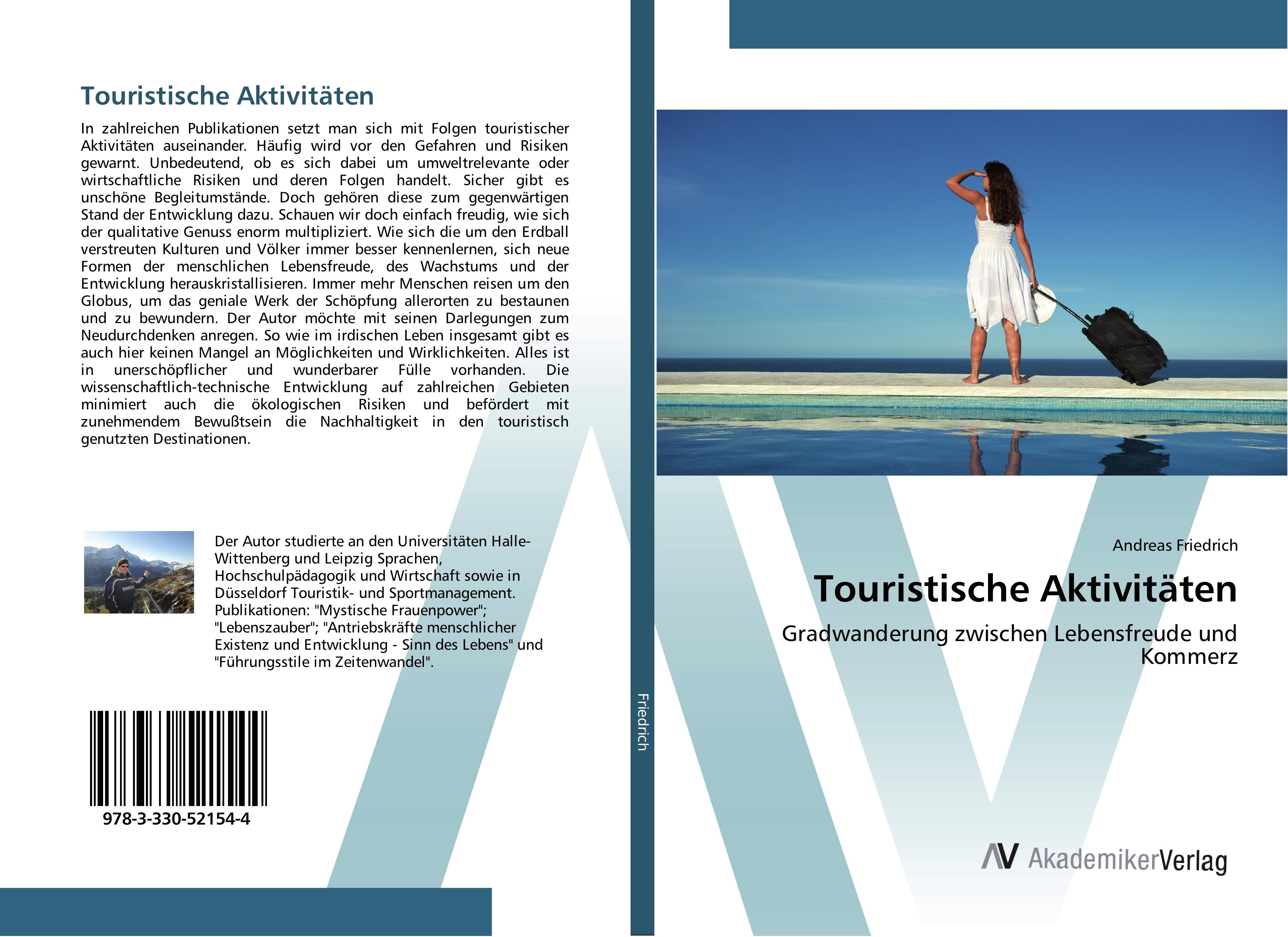 Vorderes Coverbild Touristische Aktivitäten