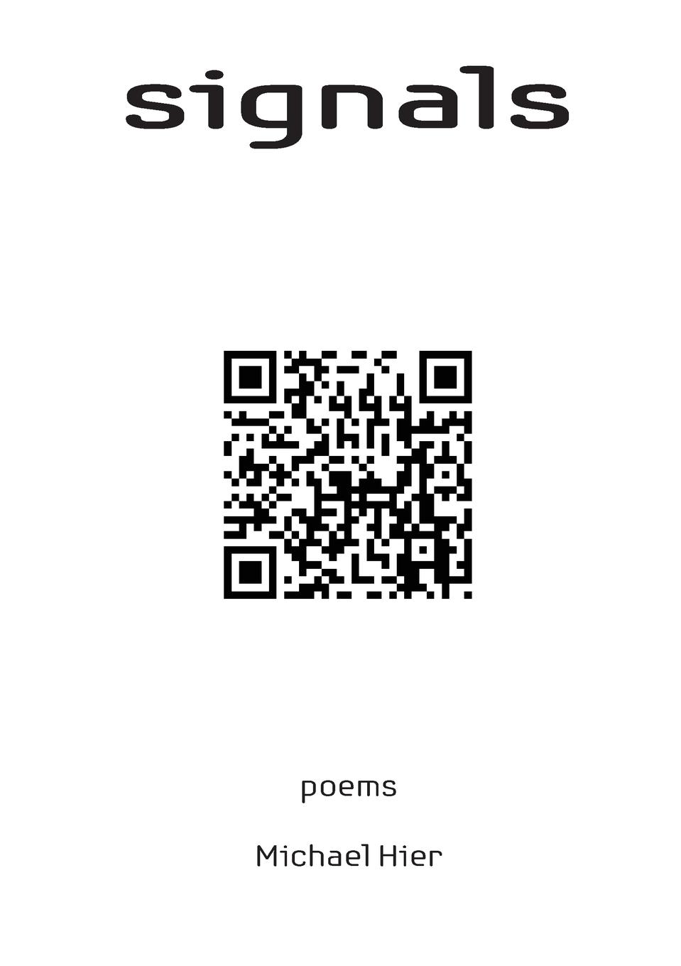 Vorderes Coverbild Signals