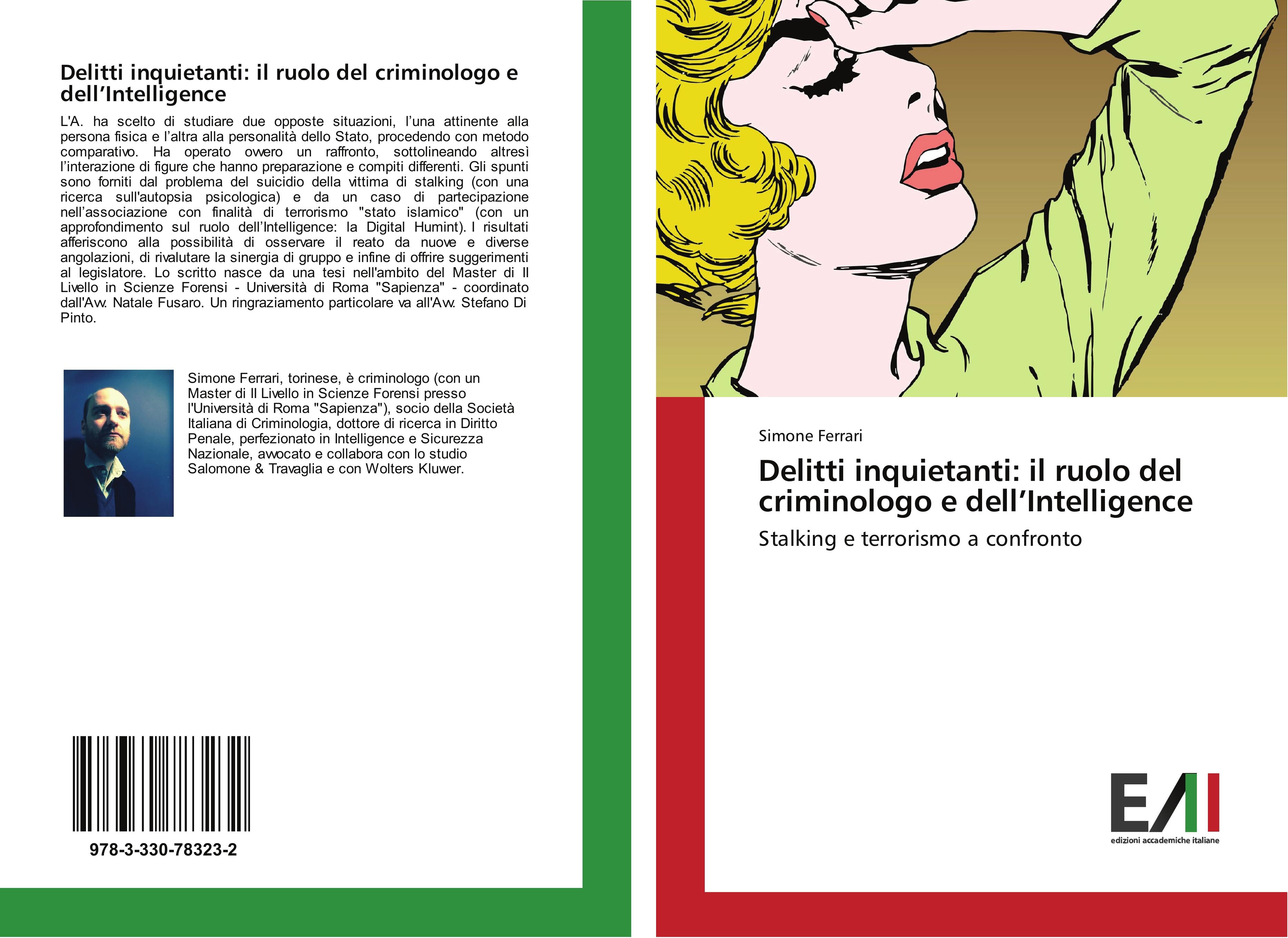 Vorderes Coverbild Delitti inquietanti: il ruolo del criminologo e dell'Intelligence