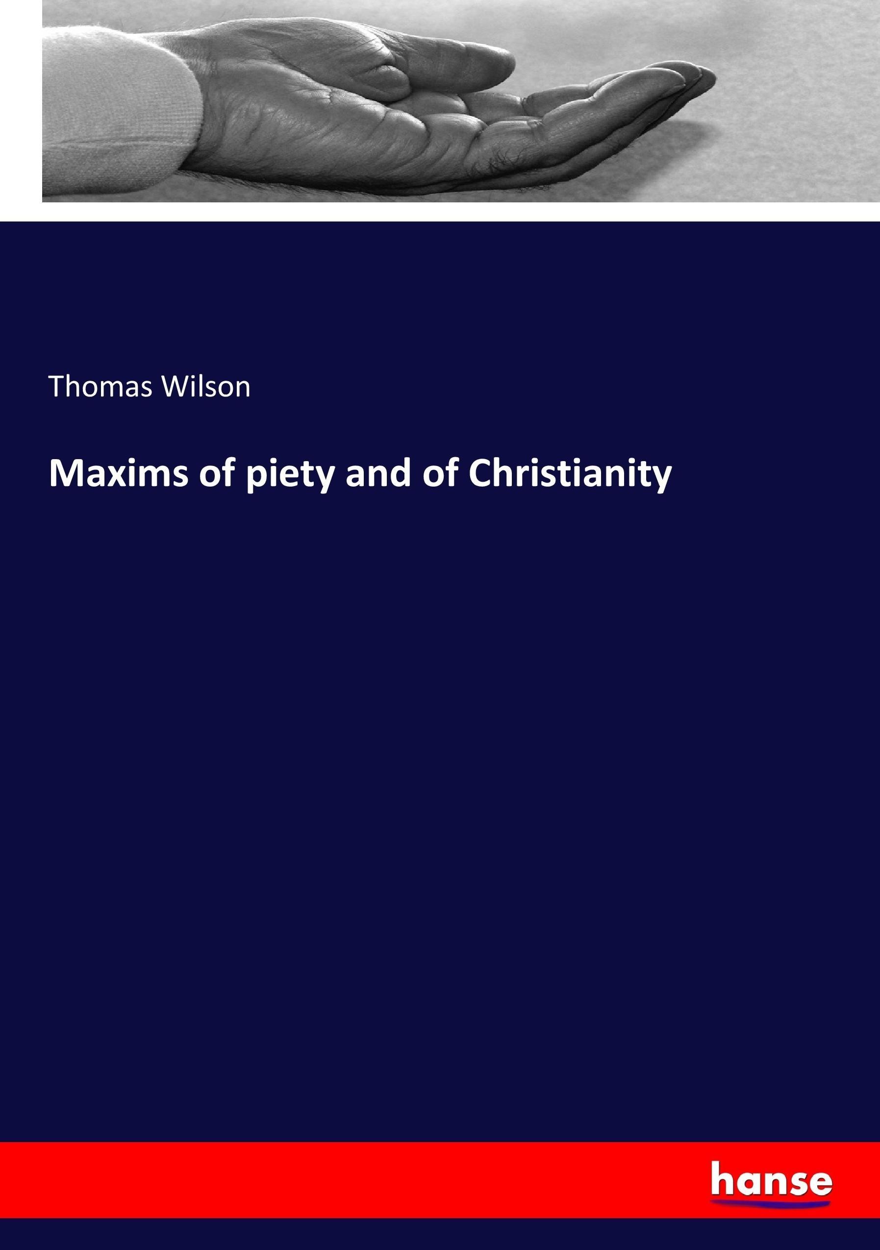 Vorderes Coverbild Maxims of piety and of Christianity