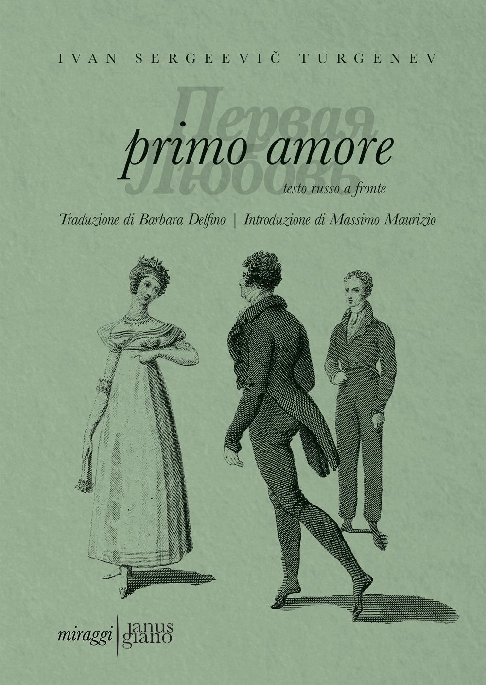 Vorderes Coverbild Primo amore. Testo russo a fronte