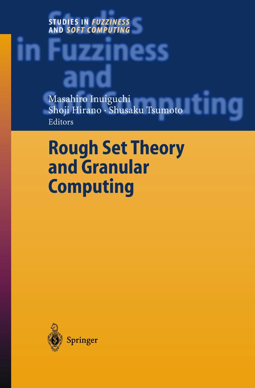 Vorderes Coverbild Rough Set Theory and Granular Computing