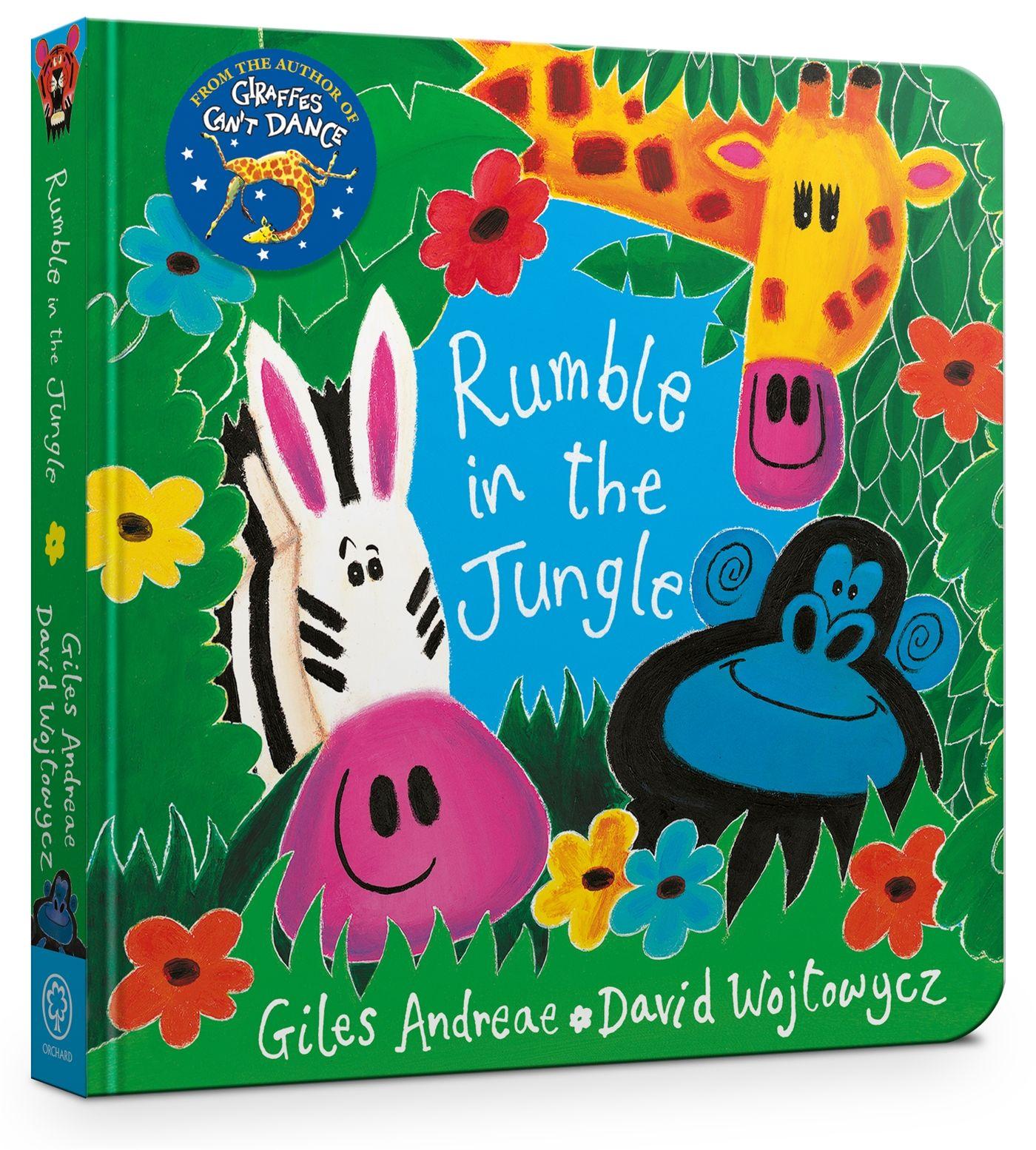 Vorderes Coverbild Rumble in the Jungle Board Book