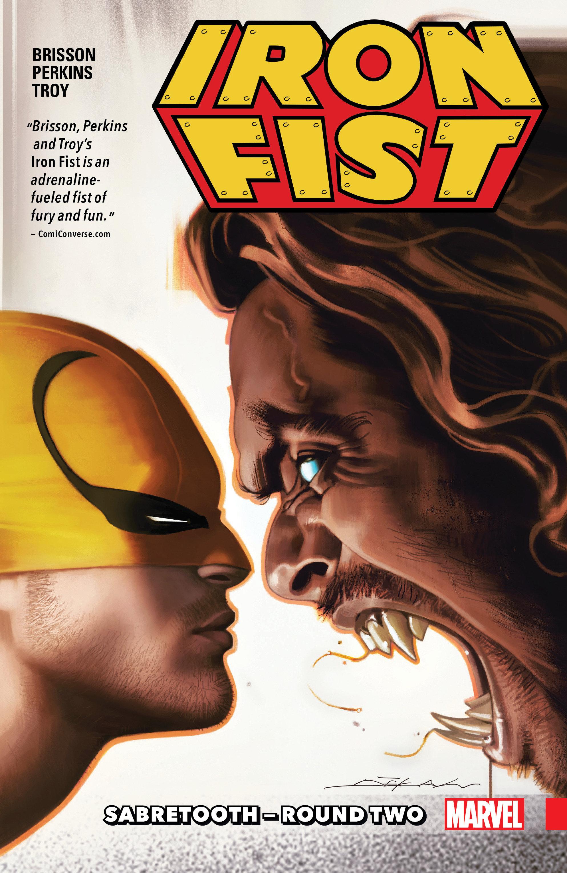 Vorderes Coverbild Iron Fist Vol. 2: Sabretooth - Round Two