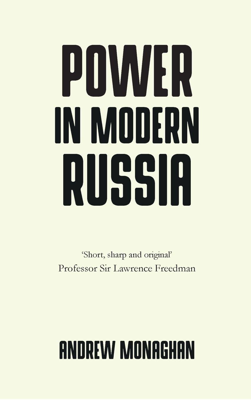 Vorderes Coverbild Power in modern Russia