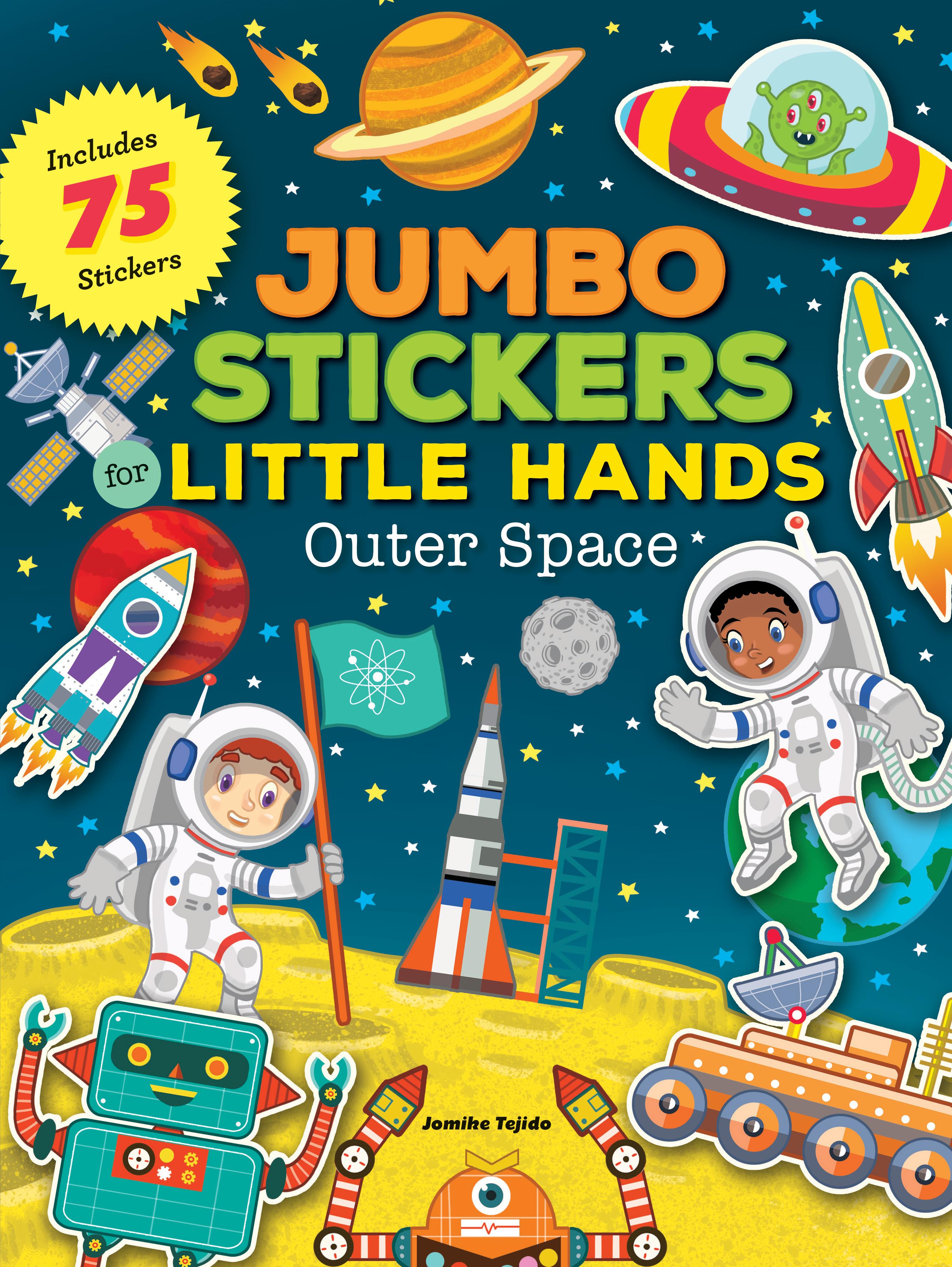 Vorderes Coverbild Jumbo Stickers for Little Hands: Outer Space
