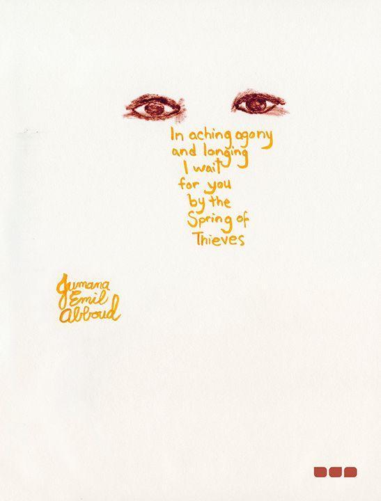 Vorderes Coverbild In Aching Agony and Longing I Wait for You by the Spring of Thieves