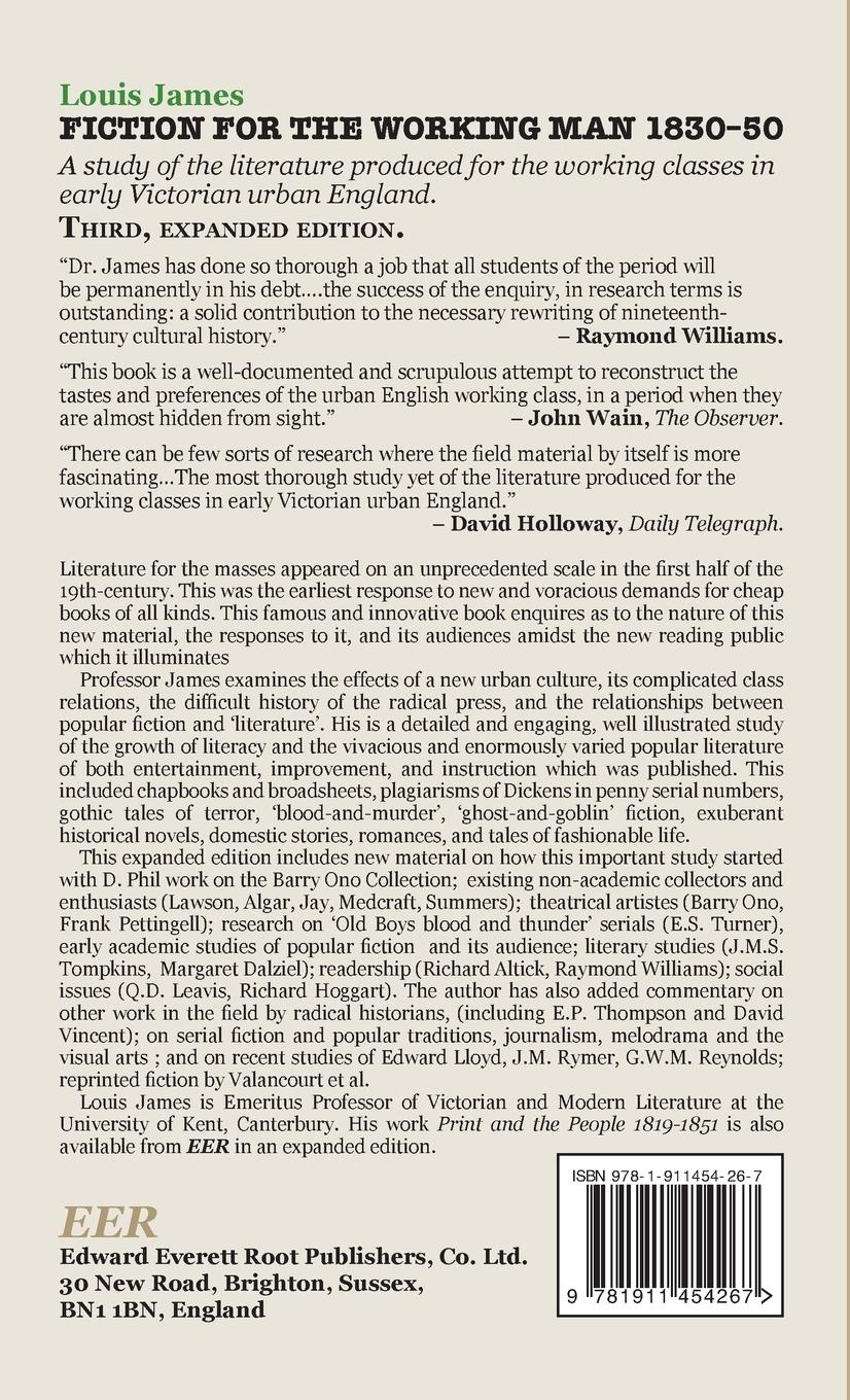 Rückseitencover Fiction for the Working Man 1830-50