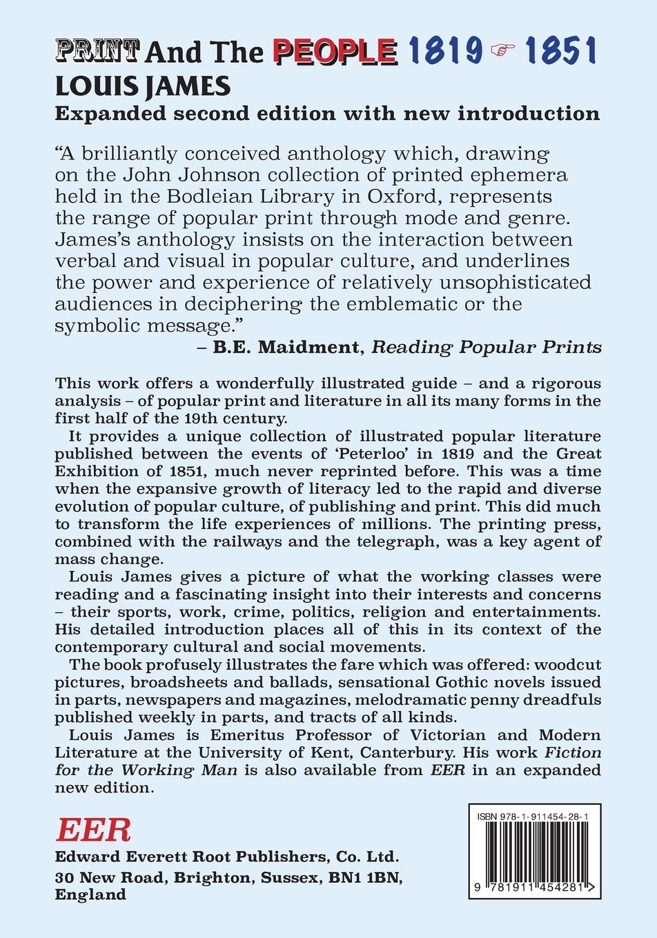 Rückseitencover Print and the People 1819-1851