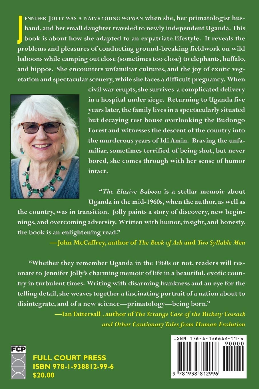 Rückseitencover The Elusive Baboon: A Ugandan Odyssey