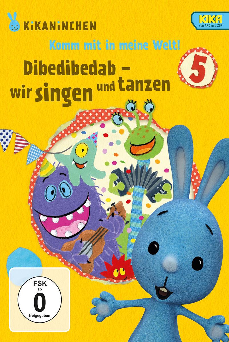 Vorderes Coverbild Dibedibedab - singen und tanzen - KiKANiNCHEN-DVD 05