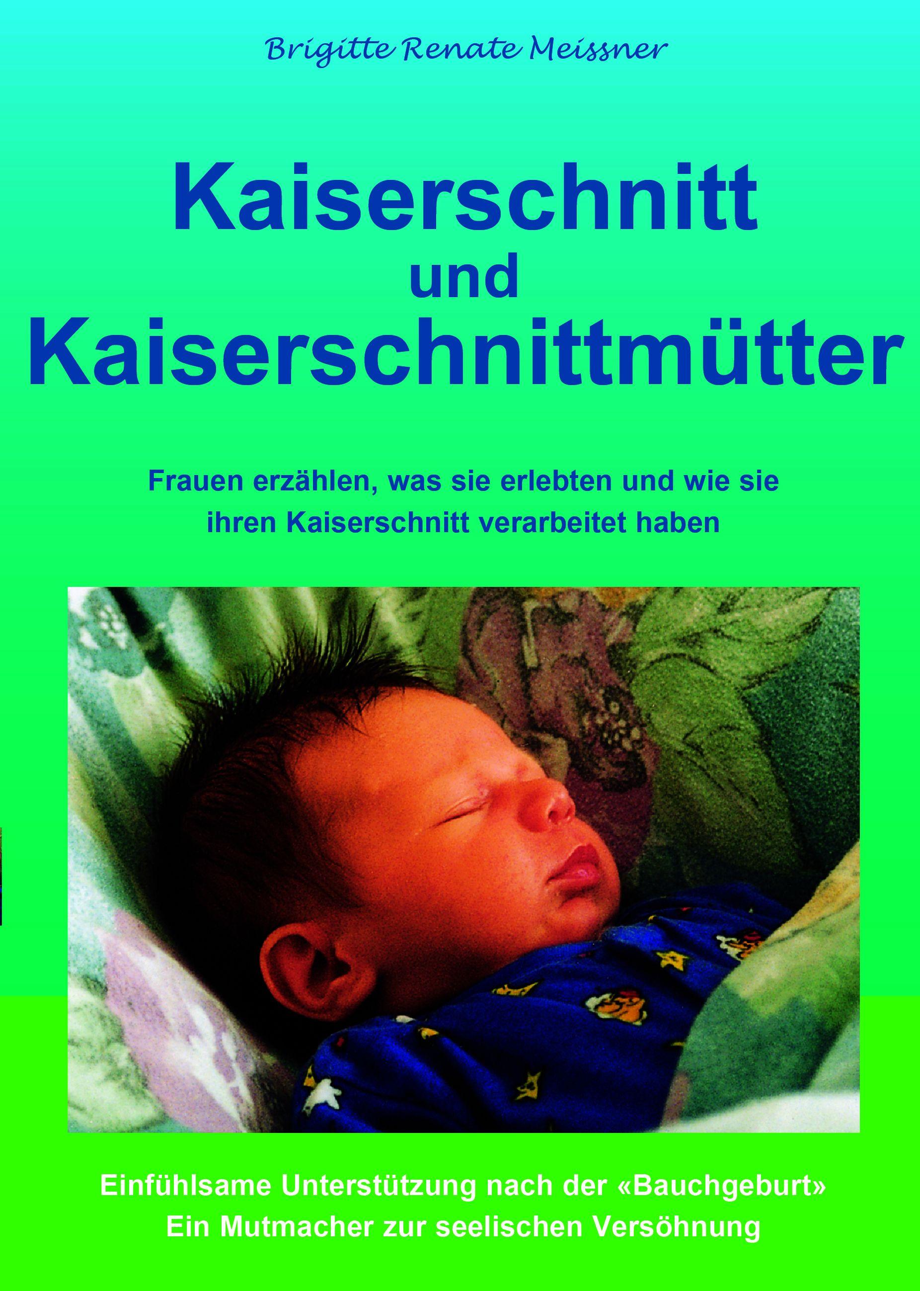 Vorderes Coverbild Kaiserschnitt und Kaiserschnittmütter