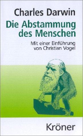 Vorderes Coverbild Die Abstammung des Menschen