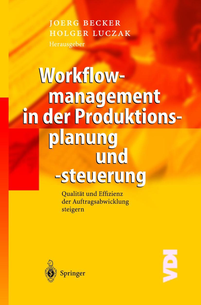 Vorderes Coverbild Workflowmanagement in der Produktionsplanung und -steuerung