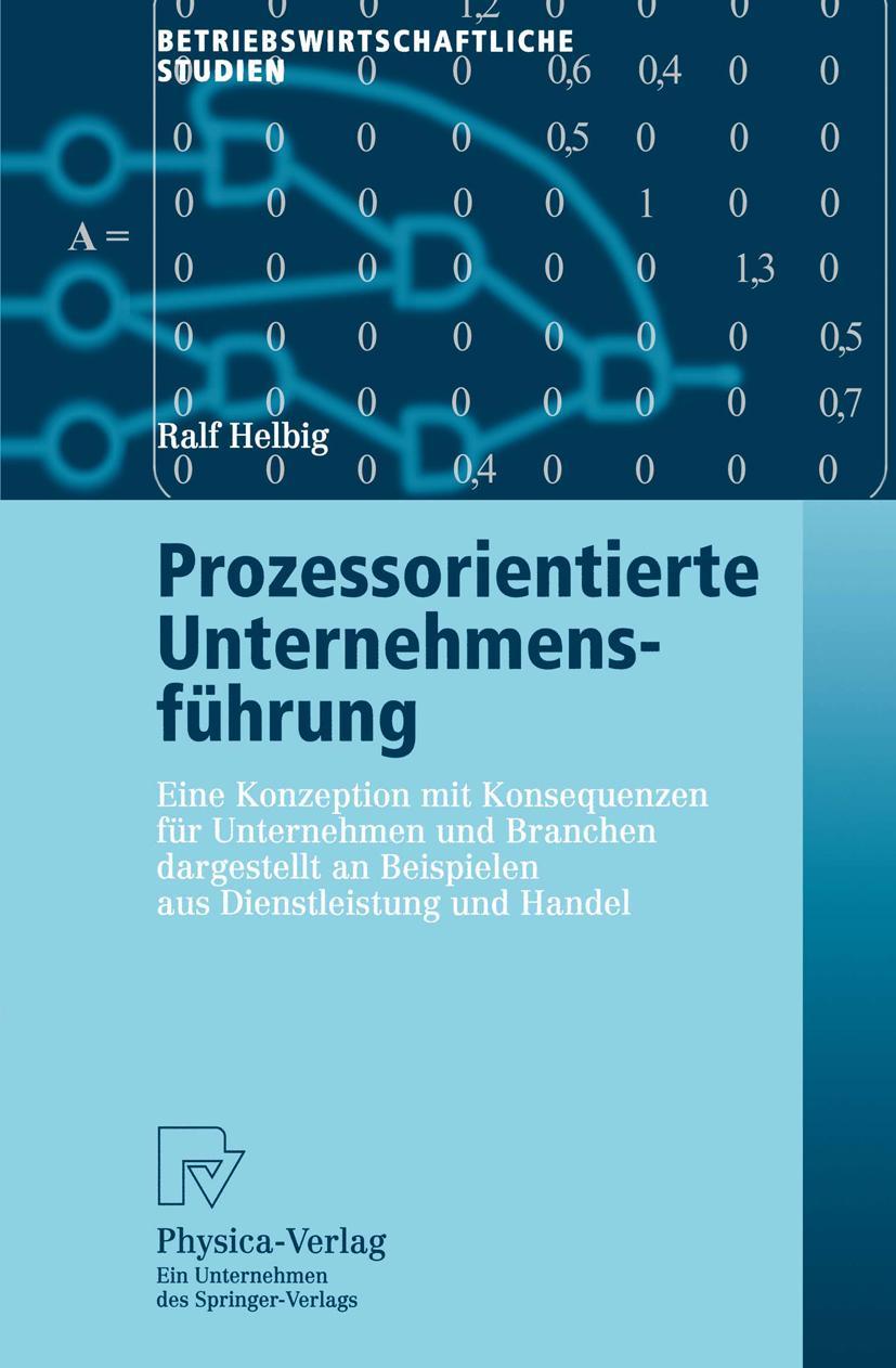 Vorderes Coverbild Prozessorientierte Unternehmensführung