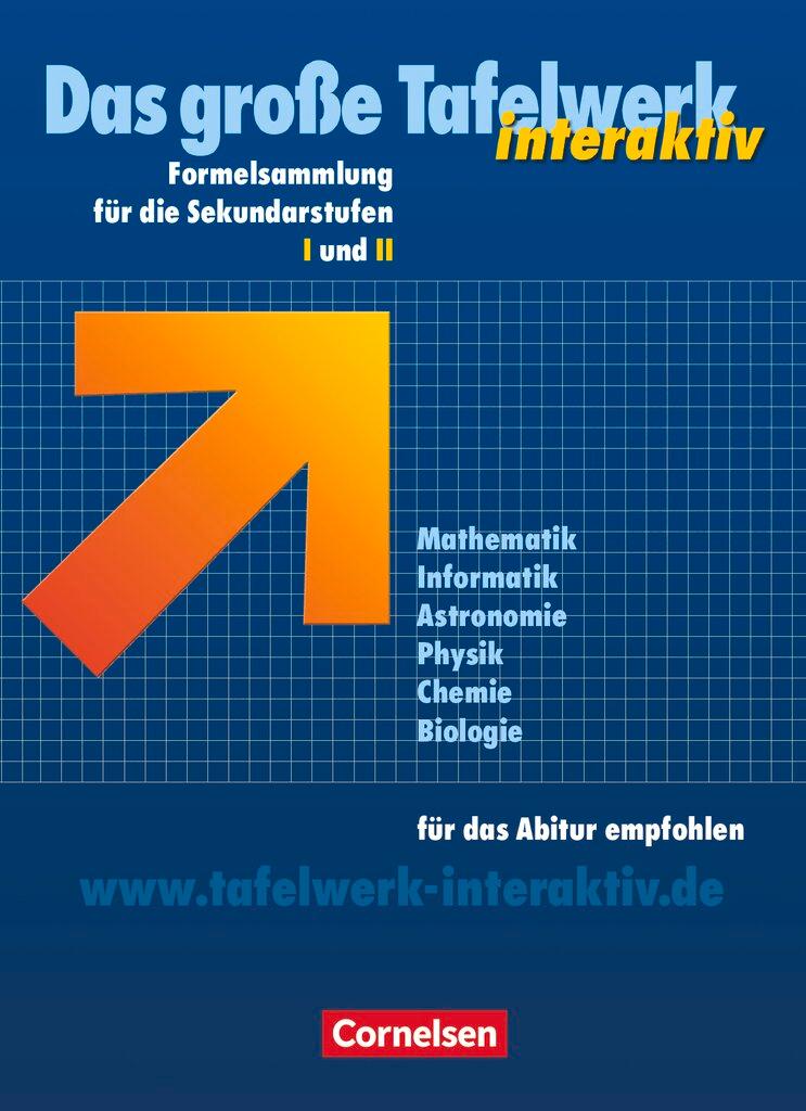 Vorderes Coverbild Das große Tafelwerk interaktiv. Allgemeine Ausgabe