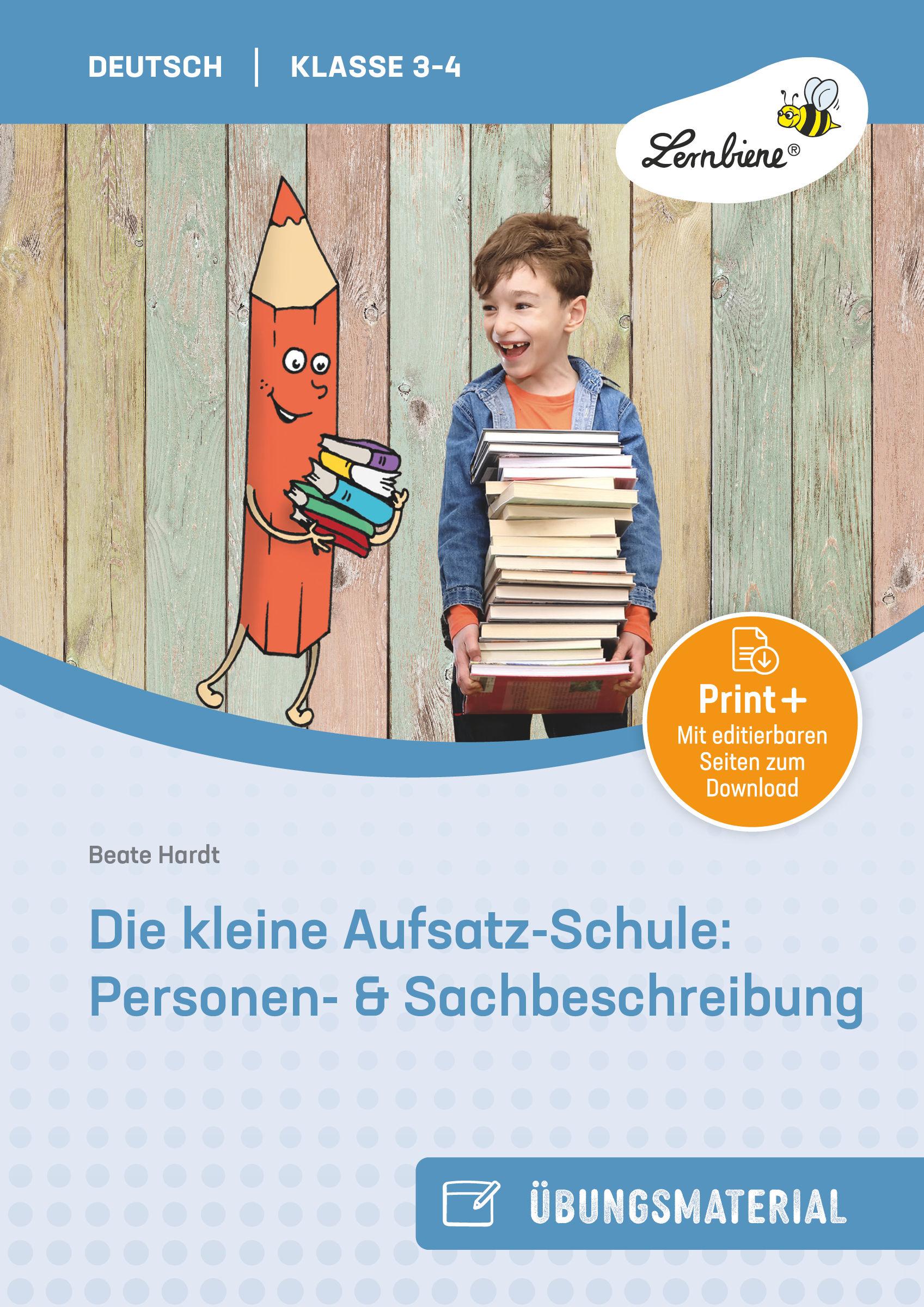 Vorderes Coverbild Die kleine Aufsatz-Schule: Personen-