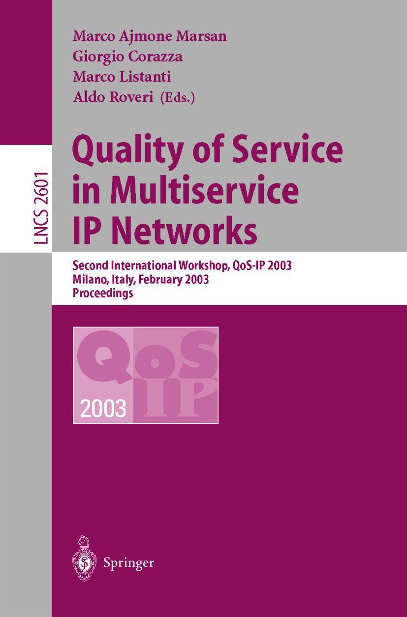 Vorderes Coverbild Quality of Service in Multiservice IP Networks