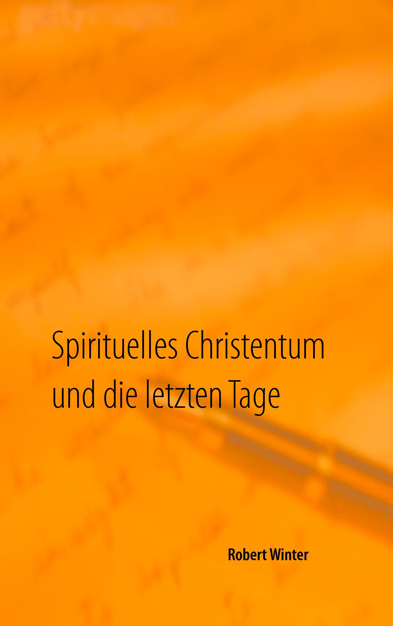 Vorderes Coverbild Spirituelles Christentum und die letzten Tage