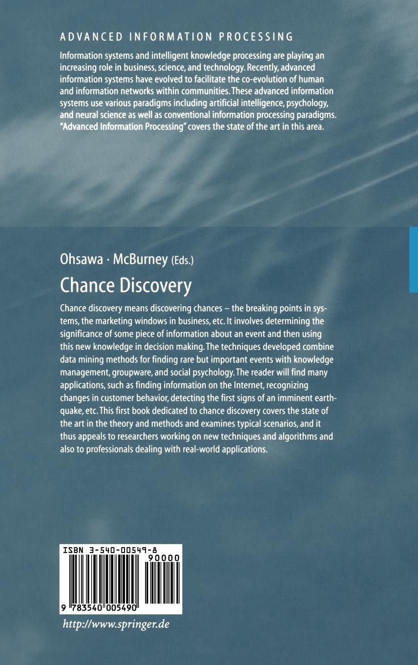 Rückseitencover Chance Discovery