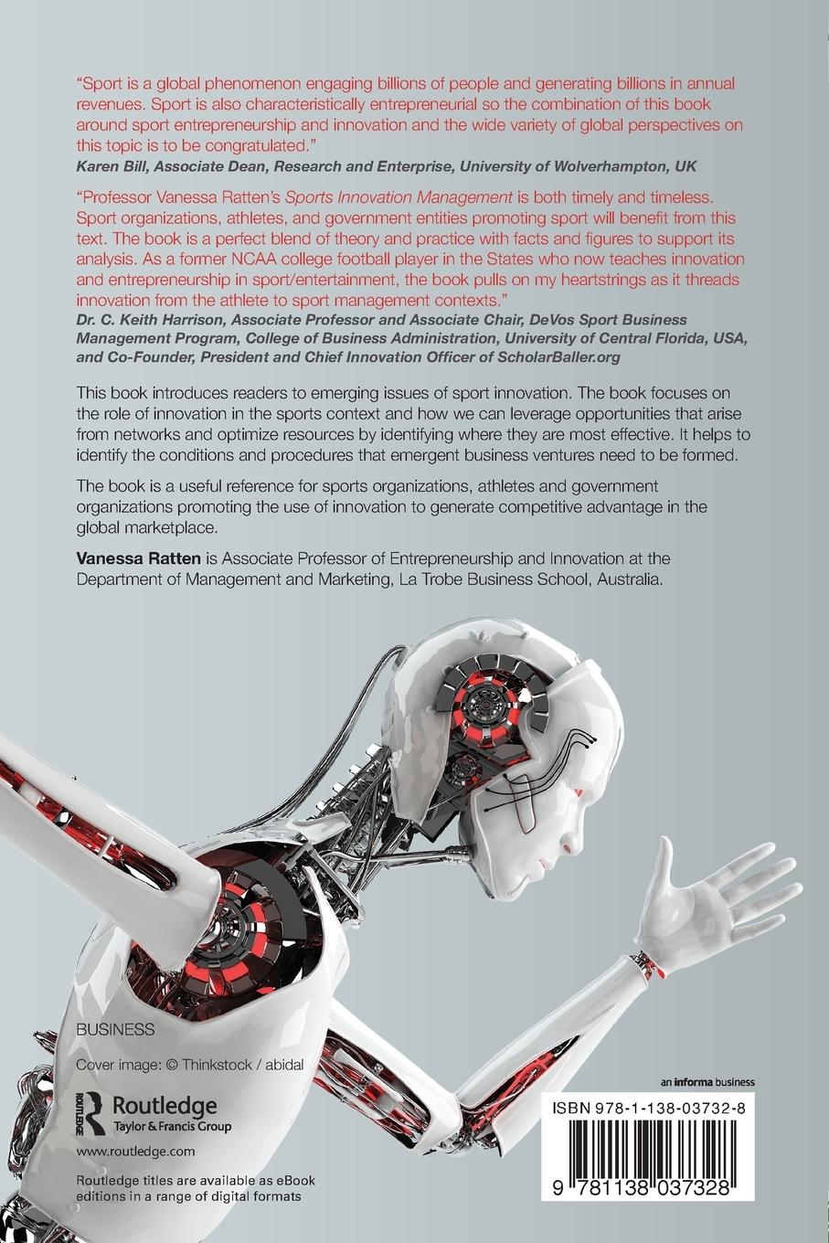 Rückseitencover Sports Innovation Management