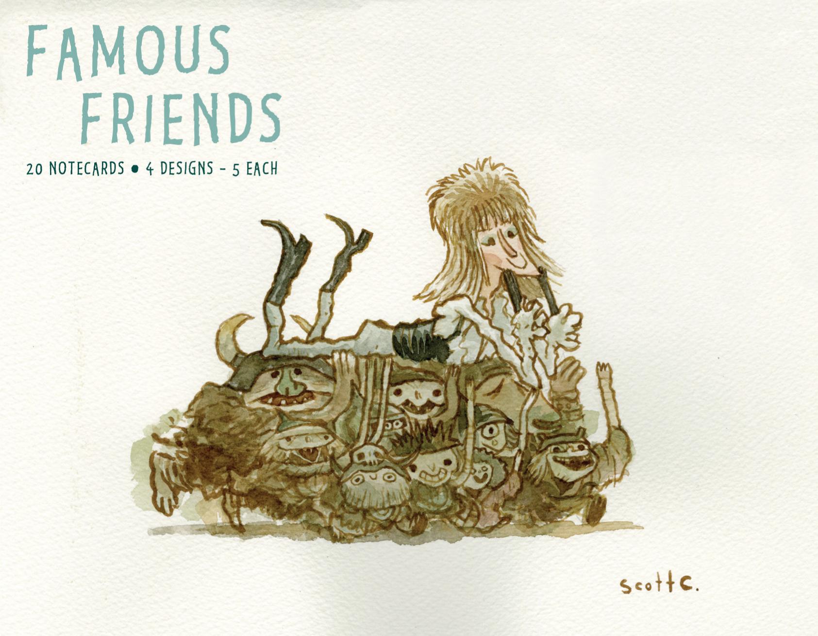 Vorderes Coverbild Scott C. Blank Boxed Notecards