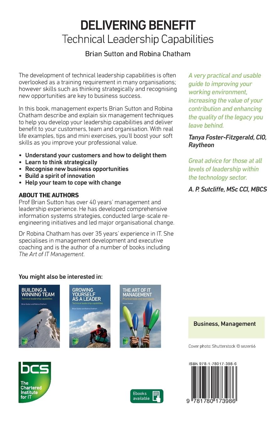 Rückseitencover Delivering Benefit