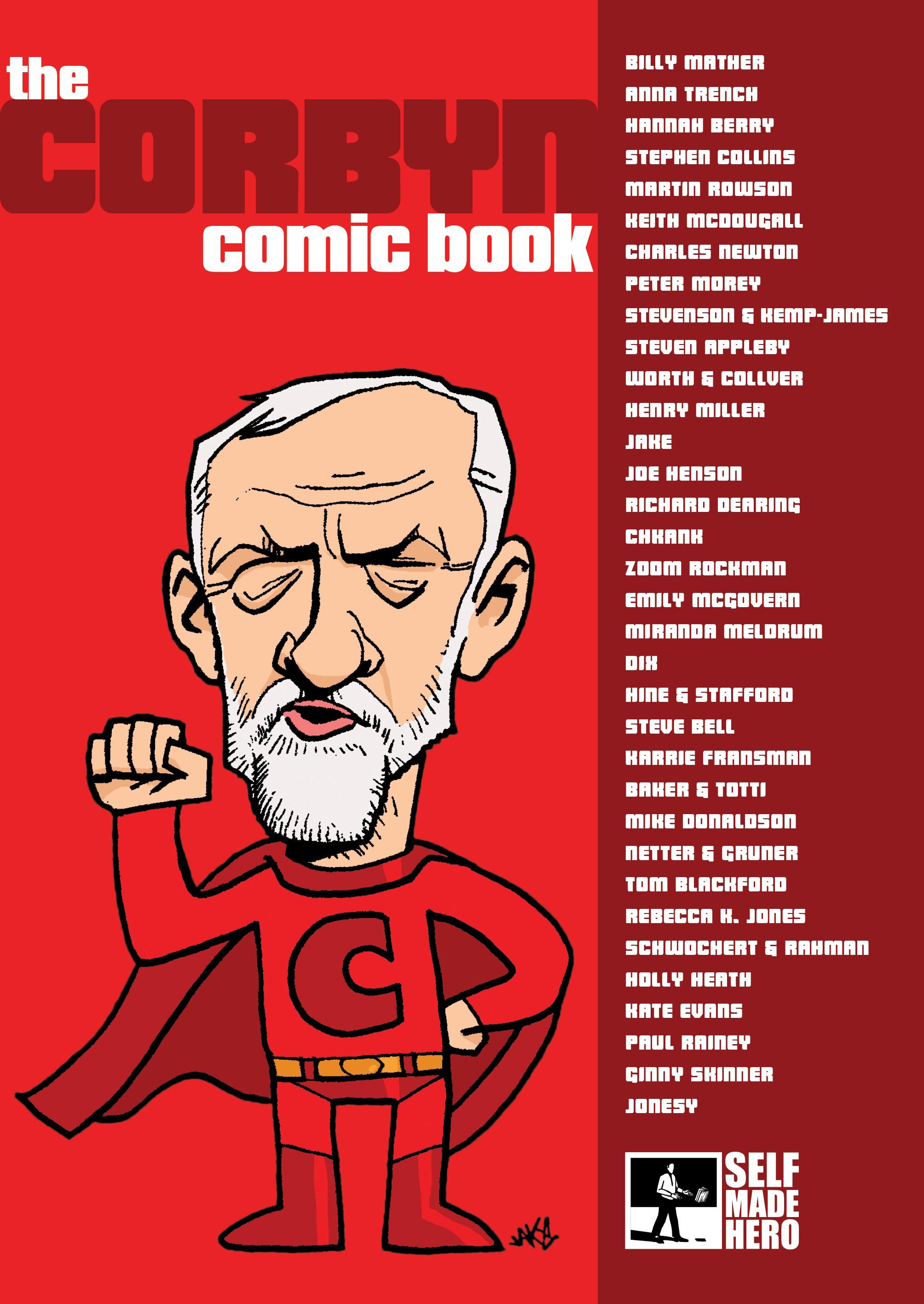 Vorderes Coverbild Corbyn Comic Book